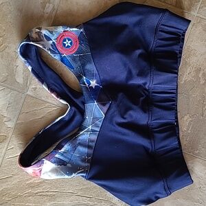 Her Universe Marvel Captain America Sports Bra